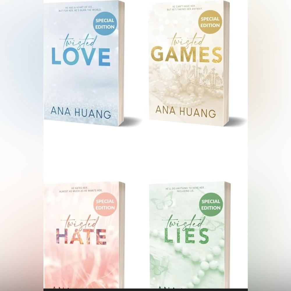 New Ana Huang
Ana Huang 4 Books Collection Set